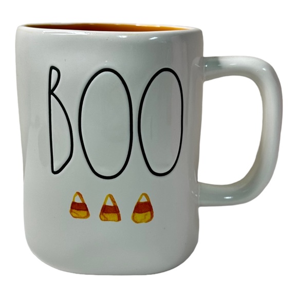 Rae Dunn "BOO" Candy Corn Coffee Mug - Picture 1 of 1